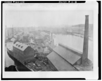 Millyard and Canal 1880- LOC