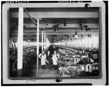 Weave Room, 1900- LOC