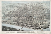 Amoskeag Triptych MAP 1 - Manchester. NH 1876